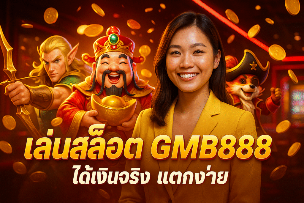 เล่นสล็อต GMB888 ได้เงินจริง แตกง่าย