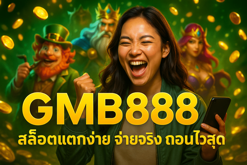 GMB888 สล็อตแตกง่าย จ่ายจริง ถอนไวสุด