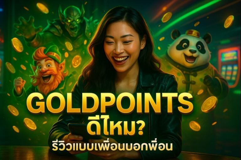 GOLDPOINTS ดีไหม? รีวิวแบบเพื่อนบอกเพื่อน