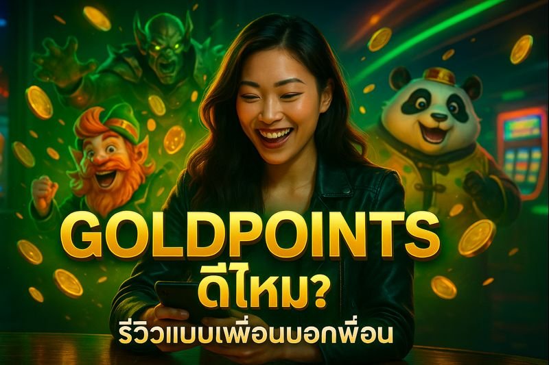 GOLDPOINTS ดีไหม? รีวิวแบบเพื่อนบอกเพื่อน